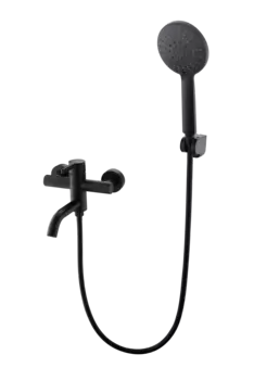 Смеситель для ванны с душем Voda Vessel VSL54B черный