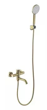 Смеситель для ванны с душем VODA Vessel Gold VSL54G золото