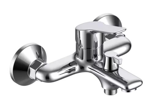 Смеситель для ванны с душем VODA Wave WA54 хром