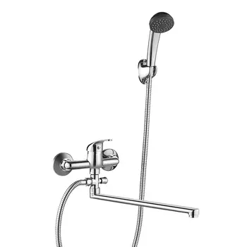 Смеситель для ванны с душем WesnaArt PRO18-320 хром