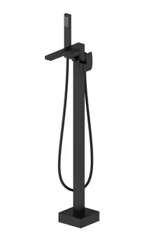 Смеситель для ванны с душем Wonzon & Woghand WW-88649009-MB черный