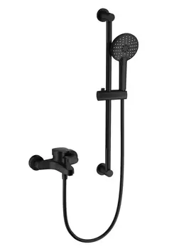 Смеситель для ванны с душем Wonzon & Woghand WW-C2501-MB черный