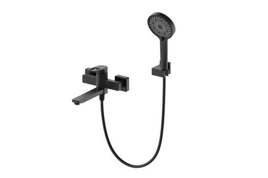 Смеситель для ванны с душем Wonzon & Woghand WW-88639010-MB черный