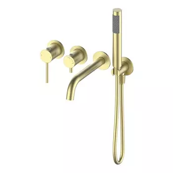 Смеситель для ванны с душем Wonzon & Woghand WW-889017-BG брашированное золото