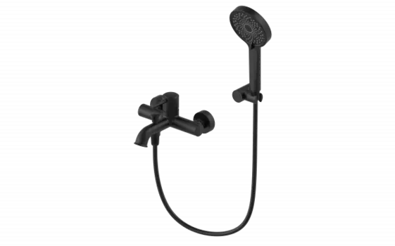 Смеситель для ванны с душем Wonzon & Woghand WW-88037073-MB черный