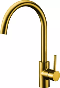 Смеситель Domaci Равенна ECB 3004 золото для кухни