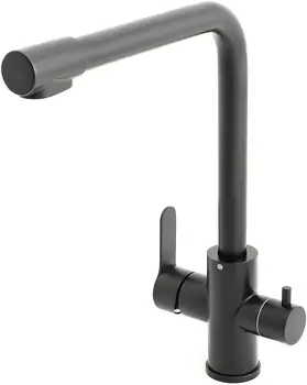 Смеситель Domaci Равенна TR-01b для кухни, черный