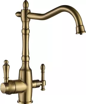 Смеситель Domaci Равенна U-18 бронза для кухни