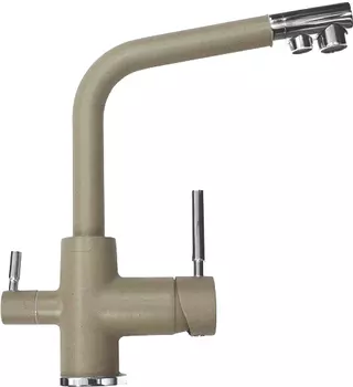 Смеситель Domaci Солерно EC-3003 берилл для кухни