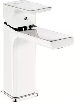 Смеситель E.C.A. Tiera 104808989EX для раковины, белый/хром