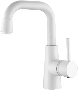 Смеситель Elghansa Rund 16A1230-White Stone для раковины