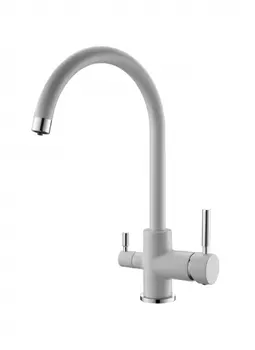 Смеситель Emar Quartz ЕС - 3007 для кухни агат