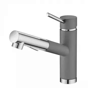 Смеситель Emar Quartz ЕС - 3012 для кухни алмаз/хром