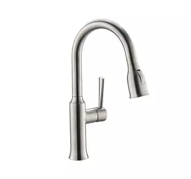 Смеситель Emar Steel ЕСВ 7011 для кухни сатин