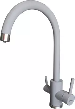 Смеситель Ewigstein EW 3423516 серый металлик для кухонной мойки