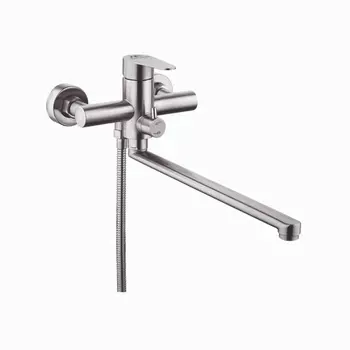 Смеситель Fashun A52215 для ванны с душем сатин