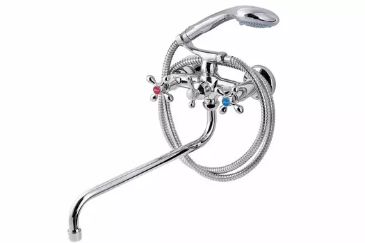 Смеситель FAUZT FZs-317-10 тип См-ВУДРНШлА для ванны с душем