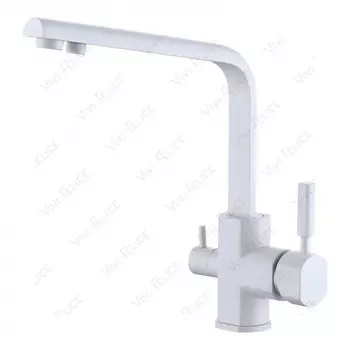 Смеситель Felice 1516-8 LATTE для кухни молочный