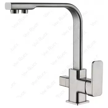 Смеситель Felice 1617-2 NICHEL для кухни никель