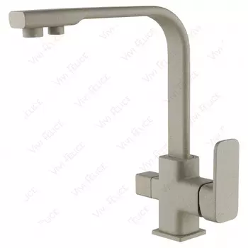 Смеситель Felice 1617-6 BEIGE для кухни бежевый