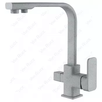 Смеситель Felice 1617-7 GRIGIO для кухни серый