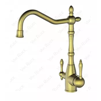 Смеситель Felice 1819-1 BRONZO для кухни бронза
