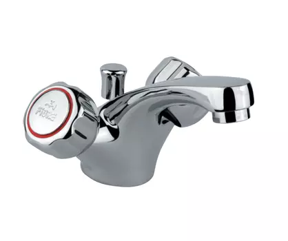 Смеситель Fiore Astro 14CR0122 для раковины с донным клапаном