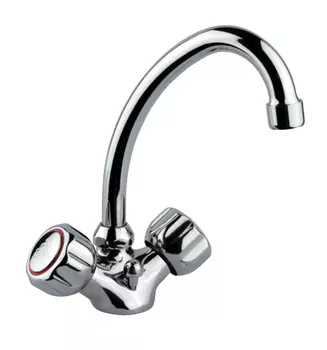 Смеситель Fiore Astro 14CR0367 для раковины с донным клапаном