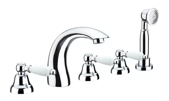 Смеситель Fiore Coloniale 02CR0608 на борт ванны