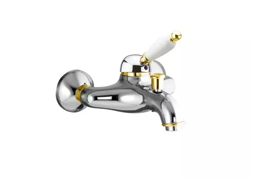 Смеситель Fiore Imperial 83CO5101 для ванны с душем хром/золото