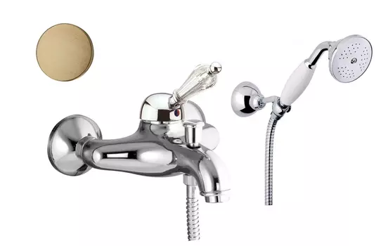 Смеситель Fiore Imperial Sky 82ZZ5104 для ванны с душем бронза