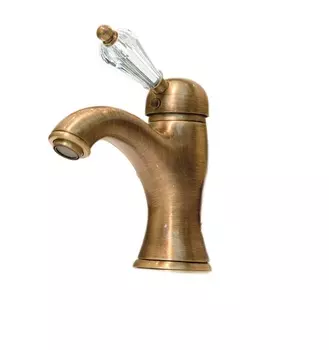 Смеситель Fiore Imperial Sky Swarovski 82ZZ5221 для раковины с донным клапаном бронза