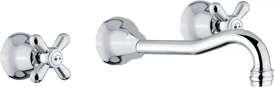 Смеситель Fiore Margot 26CR0636 С ВНУТРЕННЕЙ ЧАСТЬЮ, для раковины