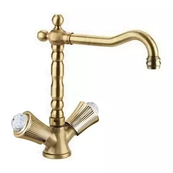 Смеситель Fiore Venere Sky Swarovski 13ZZ0625 для кухни бронза