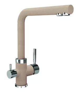 Смеситель для кухонной мойки Florentina Арес FL 333.19H.2123.107 песочный