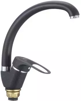 Смеситель Fmark FM4104H для кухонной мойки черный