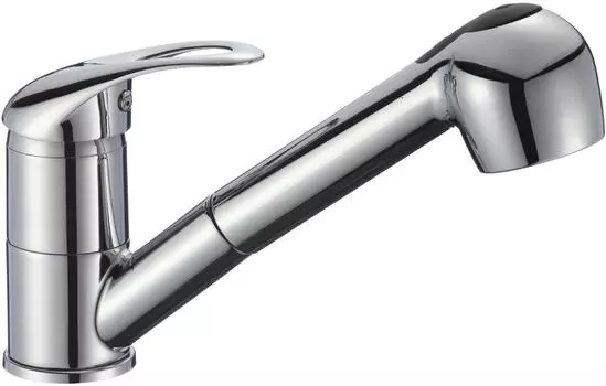 Смеситель Fmark FM6003 для кухонной мойки выдвижной излив