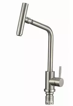 Смеситель Fmark FS26329 для кухонной мойки сатин