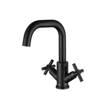 Смеситель Fmark FS8402H для кухонной мойки черный