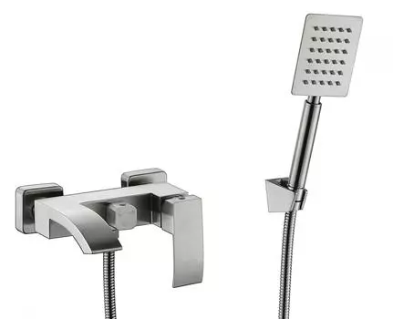 Смеситель Fmark FS8624 для ванны с душем сатин