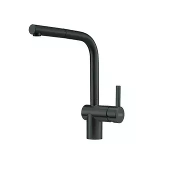 Смеситель Franke Atlas Neo 115.0550.427 для кухонной мойки, с выдвижным шлангом, черный матовый