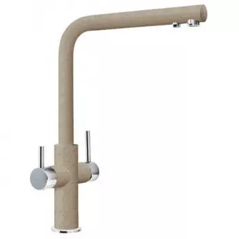 Смеситель Franke Neptune Clear Water 115.0370.698 для кухонной мойки, миндаль
