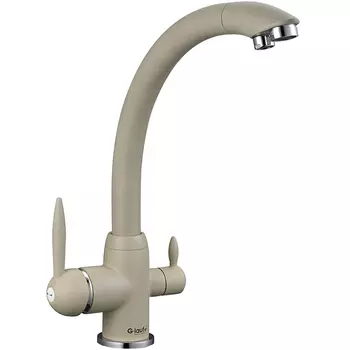 Смеситель G-Lauf GOP18-A093KS для кухни, песочный