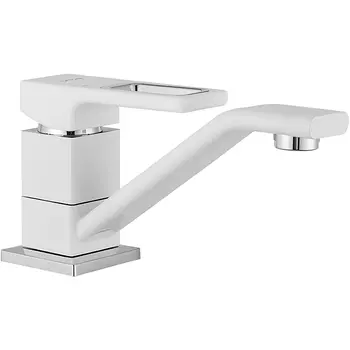 Смеситель Gappo Futura G4517-8 для кухни, белый/хром