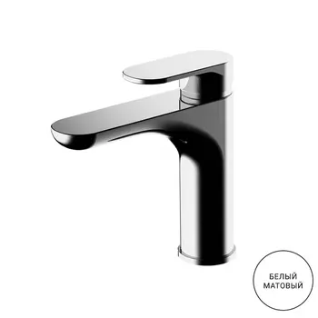 Смеситель Gattoni H2Omix7000 7004570BO для раковины, белый