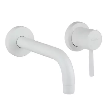 Смеситель Giulini Futuro 6520-25BO для раковины белый матовый