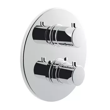 Термостат Giulini Futuro F8213-FU для душа, на 2 потребителя, хром