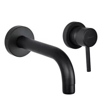 Смеситель Giulini Futuro F6520-25NO для раковины черный (F6525-25NO)