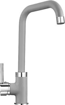 Смеситель Granula GR-0041 для кухонной мойки, алюминиум