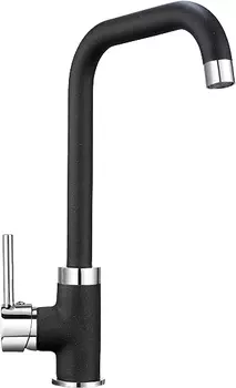 Смеситель Granula GR-0041 для кухонной мойки, черный